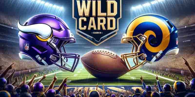 Vikings Rams wild card